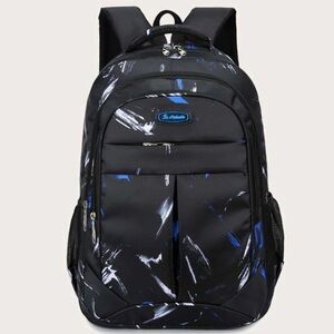 Unisex Navy Blue Large  Backpack - New